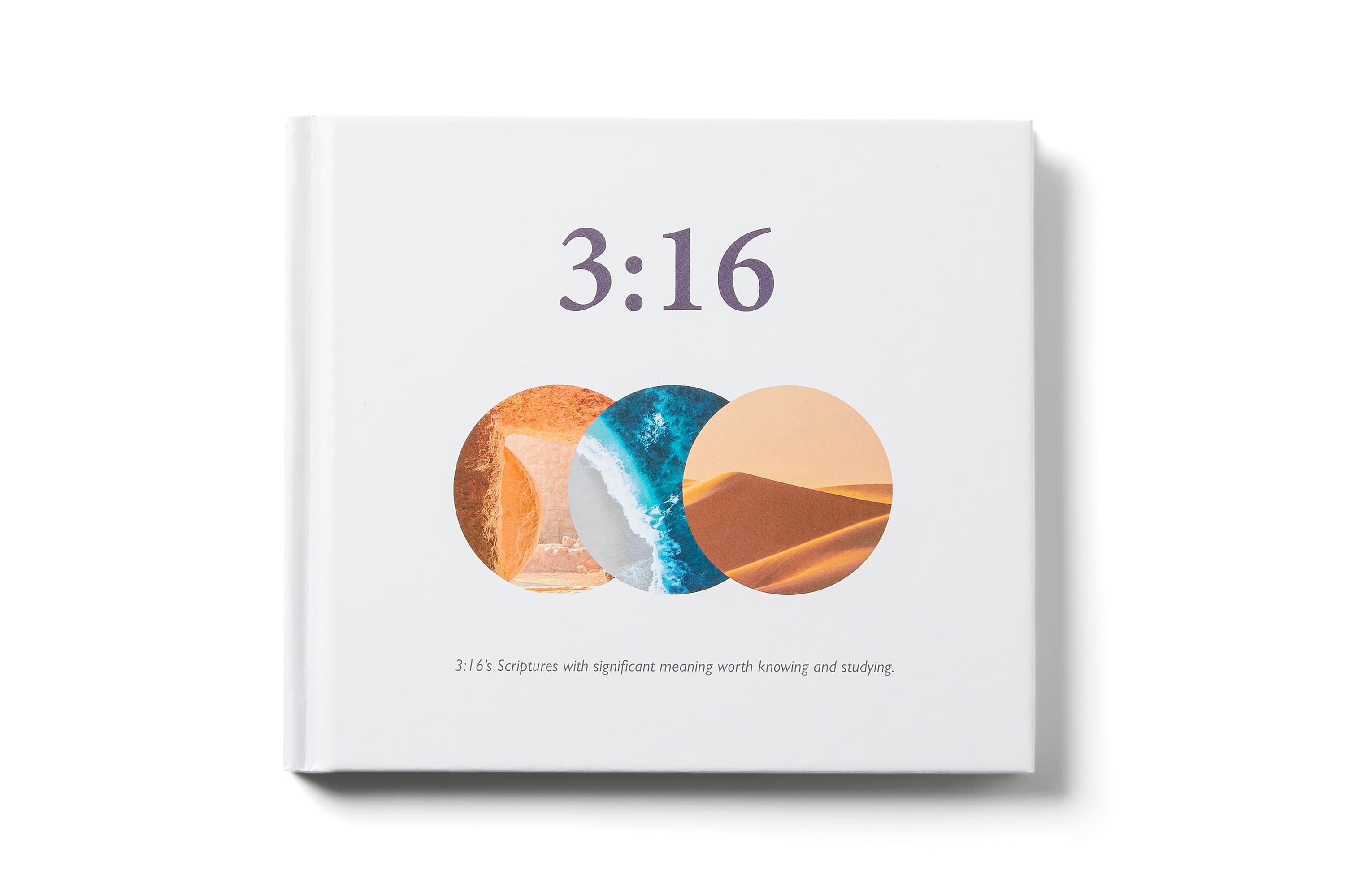 Front cover of the 3:16 hardcover book